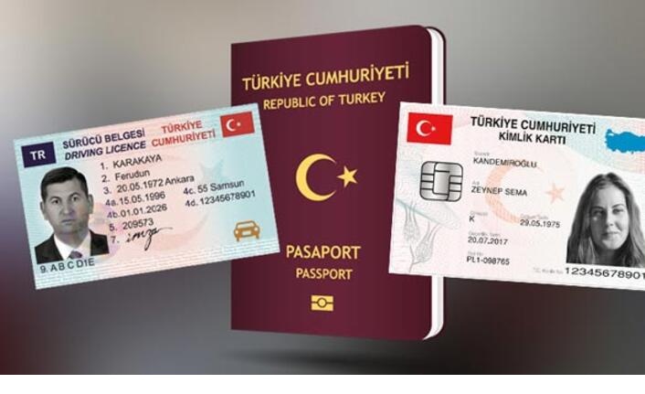 2021 yılı sürücü, pasaport, kimlik kartı bedelleri belli oldu
