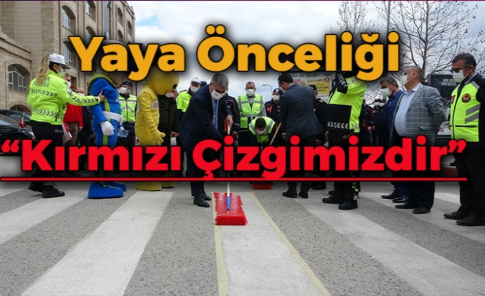 Başkentte "Yaya Önceliği Kırmızı Çizgimizdir" Etkinliği Düzenlendi