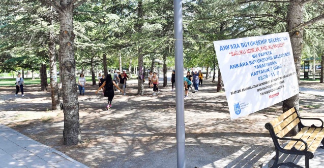 Ankaralılar güne spor yaparak başlıyorlar