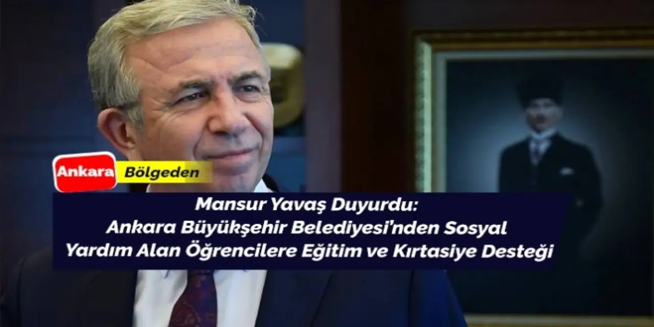 Eğitim ve kırtasiye desteği ABB’den