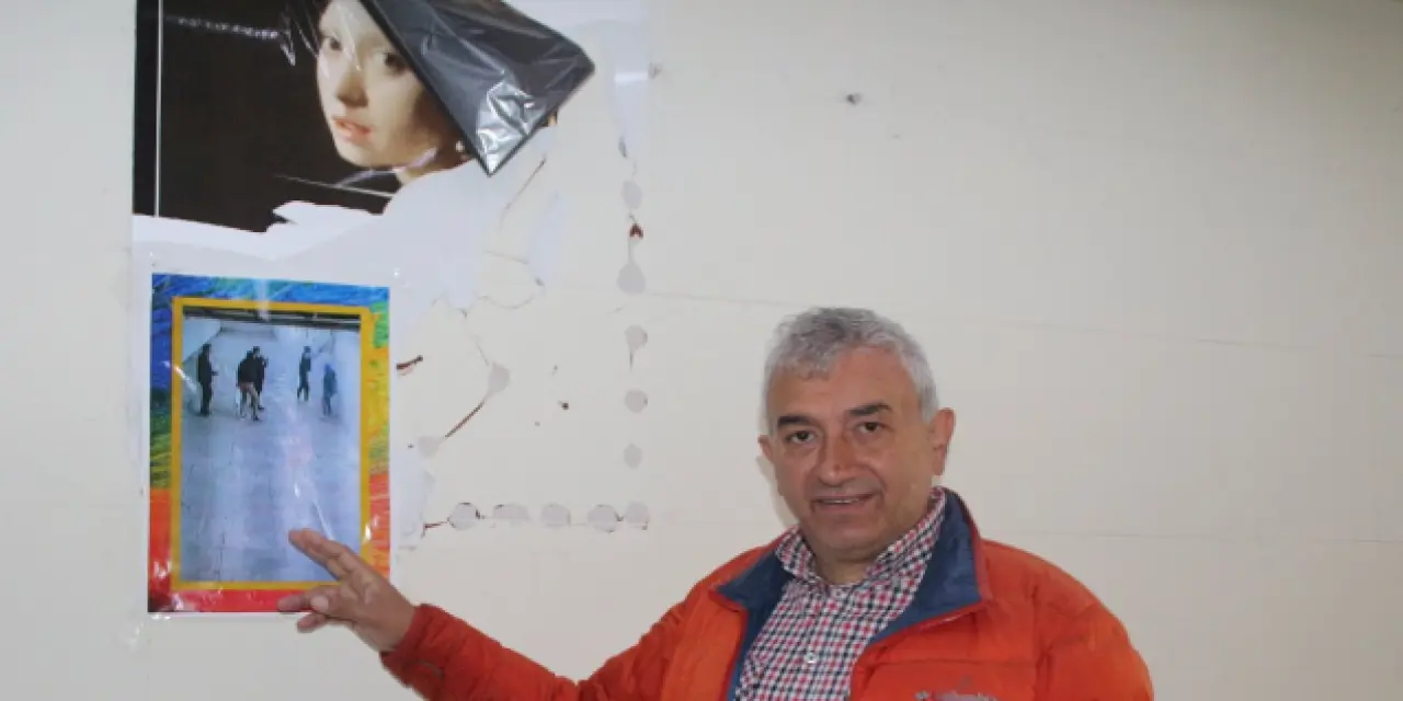 Alt geçide zarar verenlerin fotoğrafları tek tek asıldı