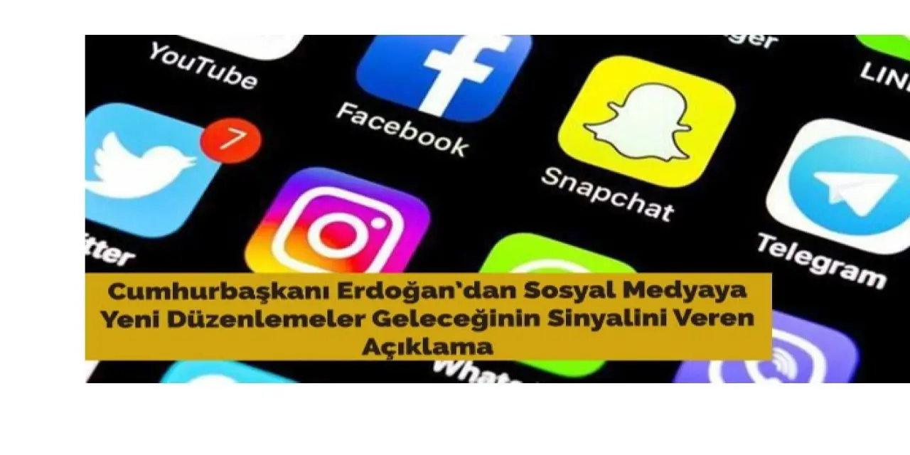 Cumhurbaşkanı Erdoğan’dan Sosyal Medyaya Yeni Düzenlemelerle İlgili Sinyal