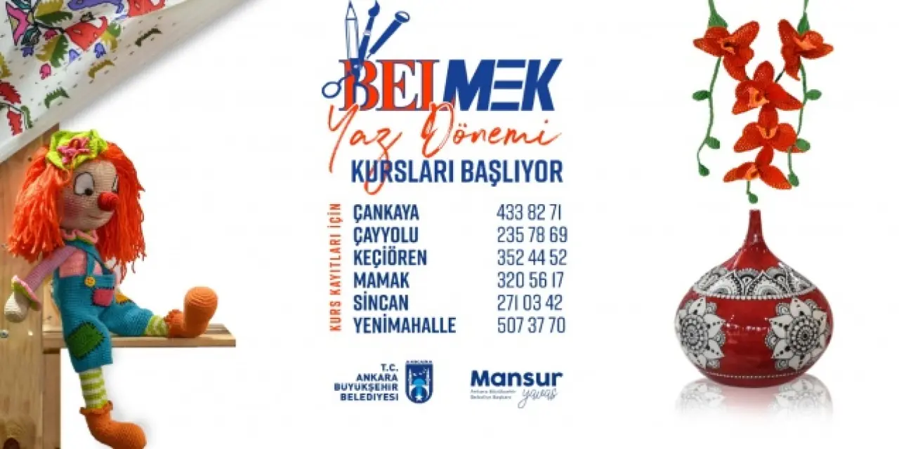 BELMEK Yaz Dönemi Kayıtları Sürüyor