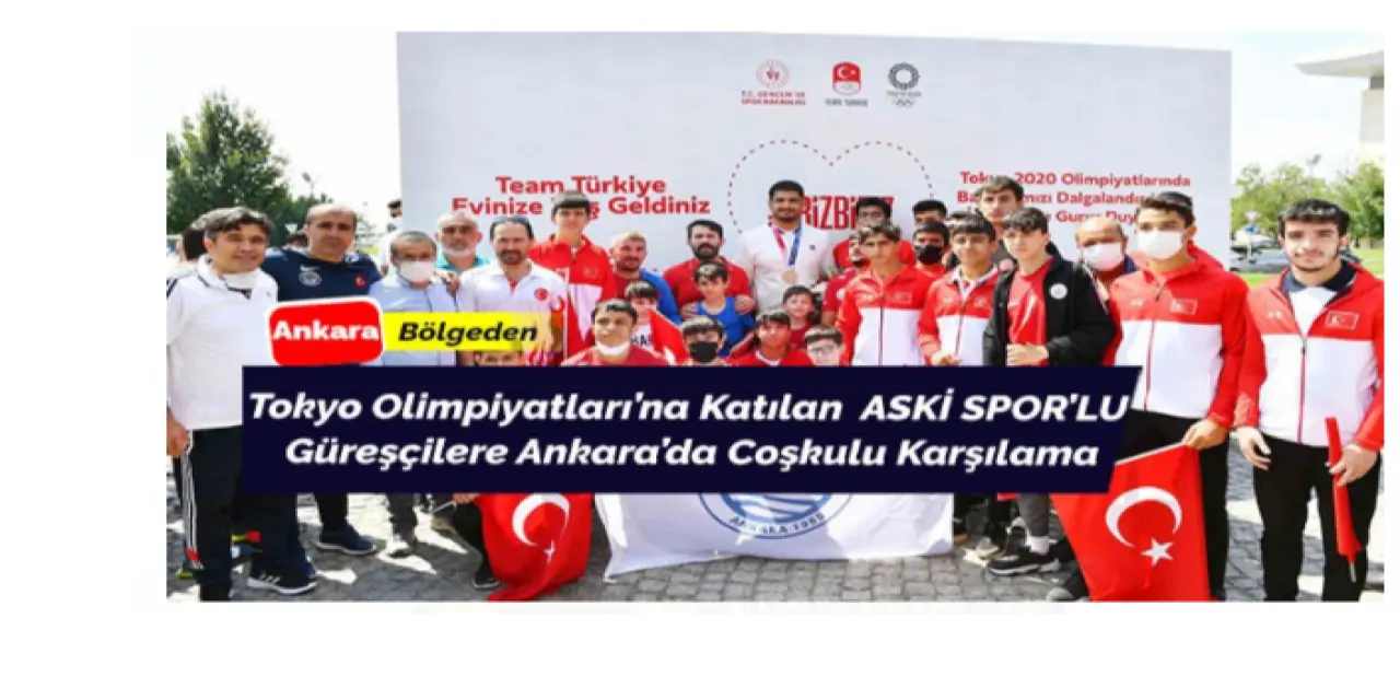 Sporcularımıza Ankara’da Coşkulu Karşılama