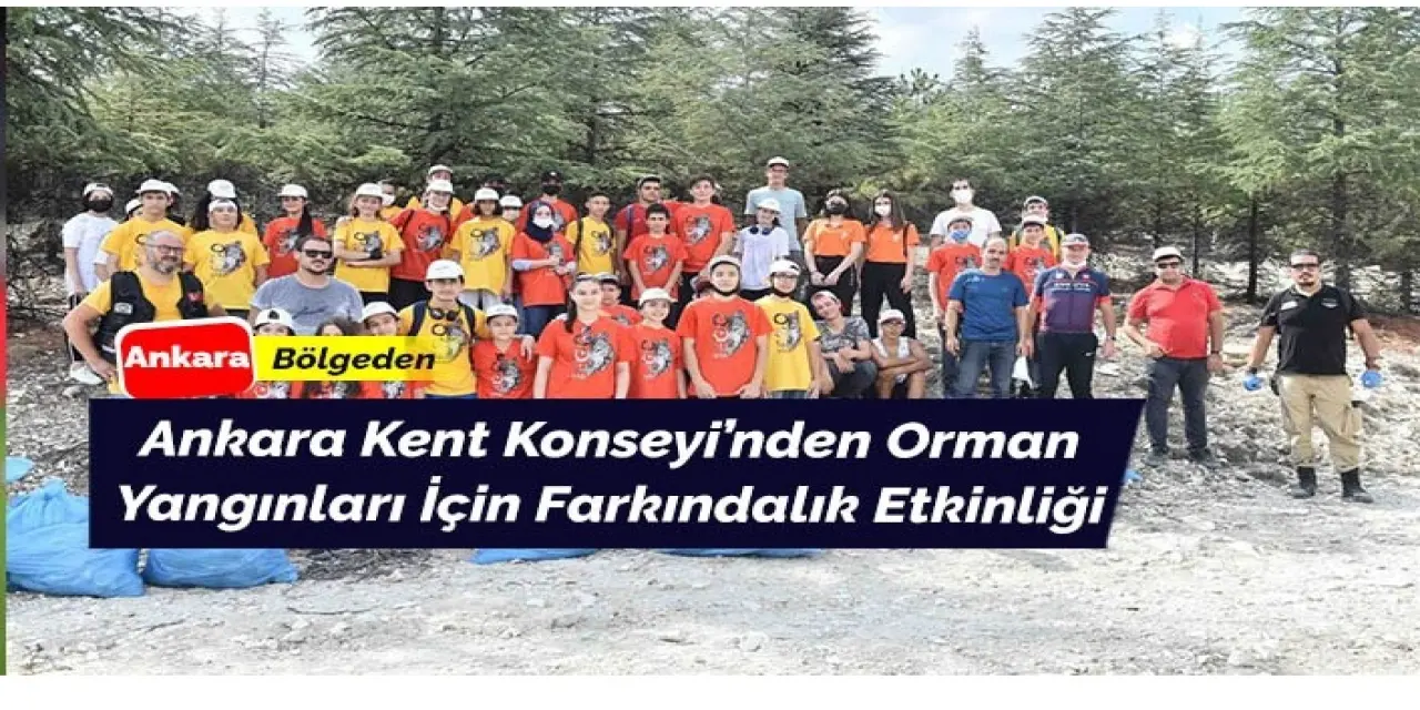 Orman Yangınları İçin Farkındalık Etkinlikleri