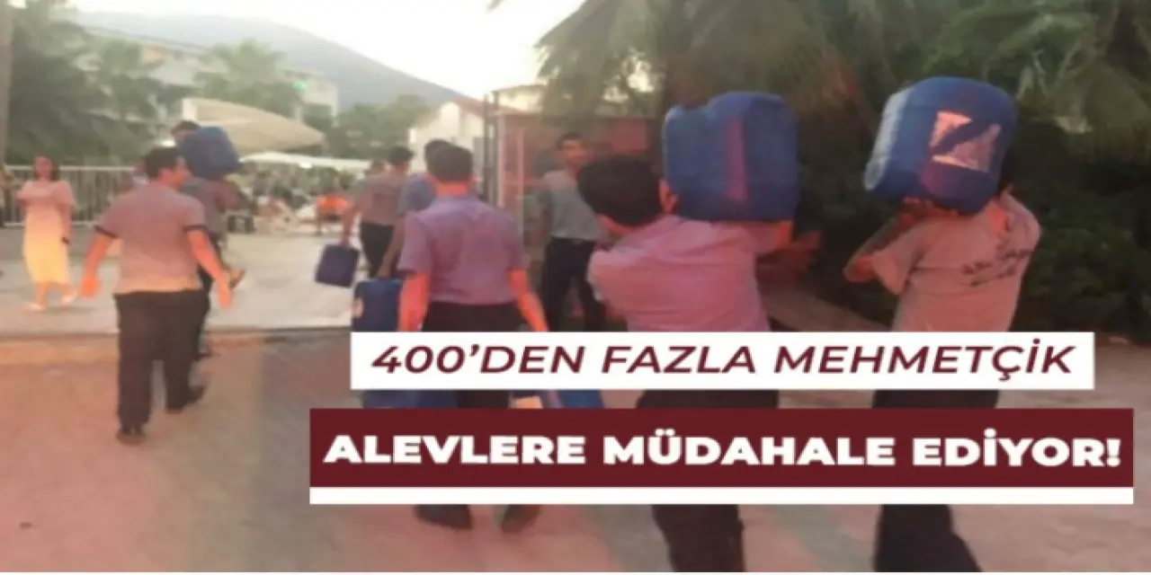 400’den Fazla Mehmetçiğimizin Alevlere Müdahalesi Sürüyor