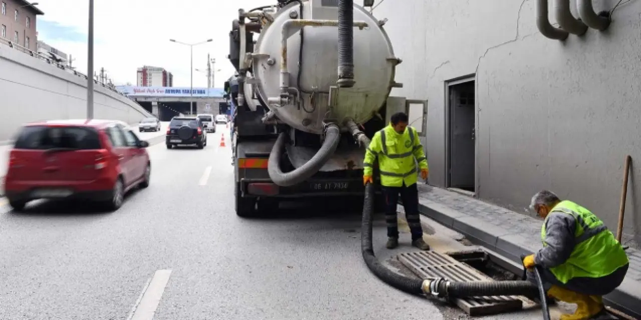 Yağmur suyu ve atık su hatları temizlenecek
