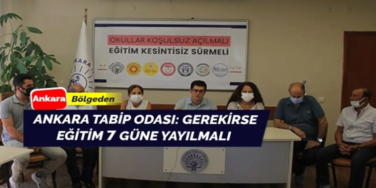 Eğitim 7 güne yayılmalı