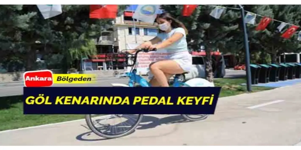 Göl Yakınında Pedal Keyfi