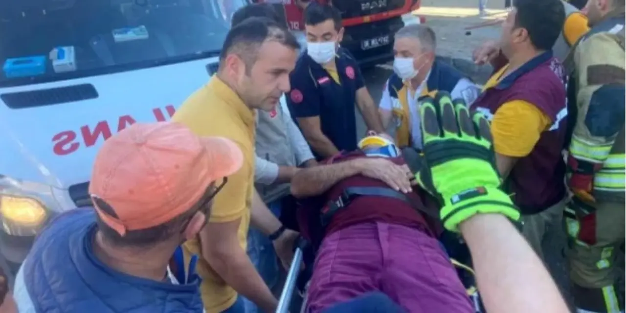 Ankara’da iki araç çarpıştı:1 yaralı