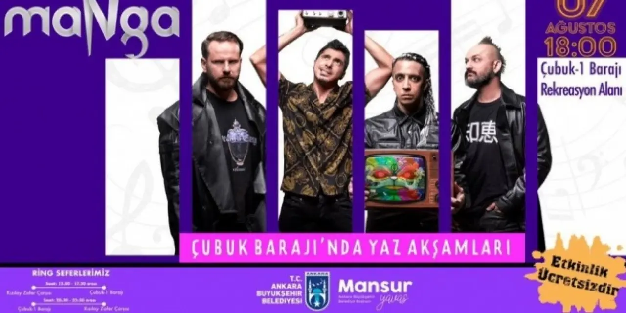Başkentliler Manga ile buluşacak