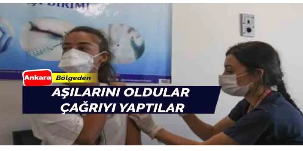 Ankara’da Aşı Çağrıları Sürüyor