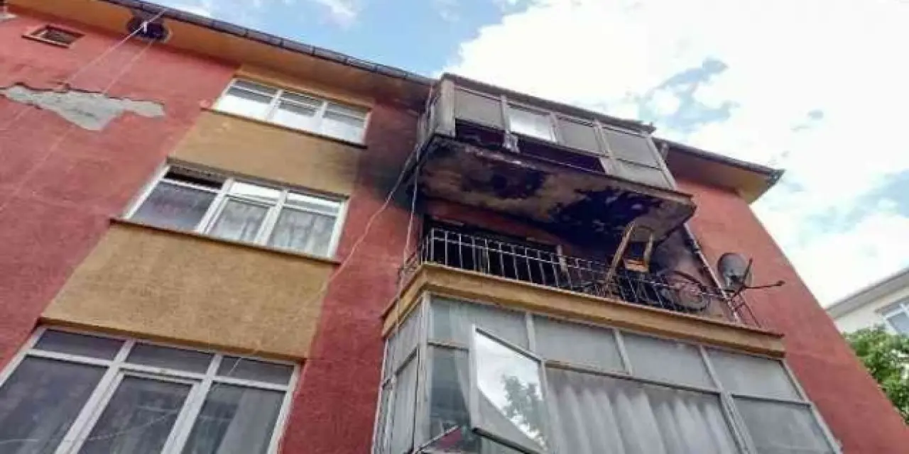 Ankara'da Mamak’ta yangın