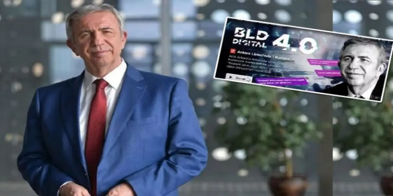 Mansur Yavaş'tan Ankara'nın Dijital Ortamda Yönetileceği Proje: Karşınızda BLD 4.0