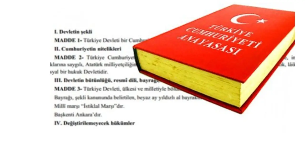 Anayasada ilk dört madde nedir?