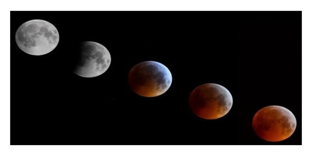 Çilek Ayı: Bu gece Türkiye'den de izlenebilecek Kısmi Ay tutulması yaşanacak