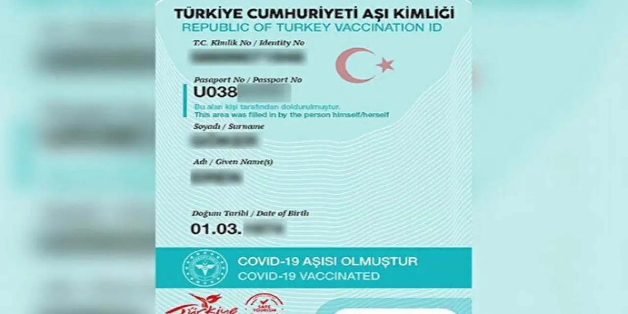 Sahte PCR Testi ve Sahte Aşı Kartı