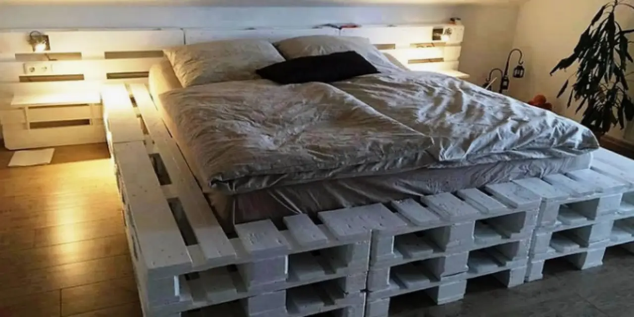 Ahşap Paletlerden Yatak Nasıl Yapılır?